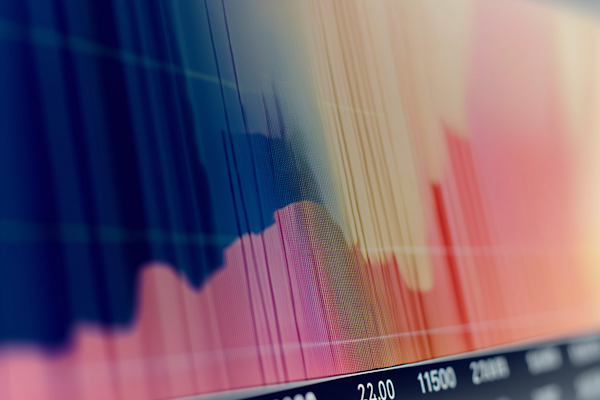 Graphiques de croissance et analyses de succès financier
